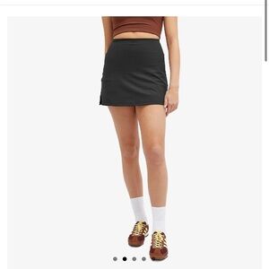 NWT Girlfriend Collective Black Sport Skort XS athletic tennis pickle ball